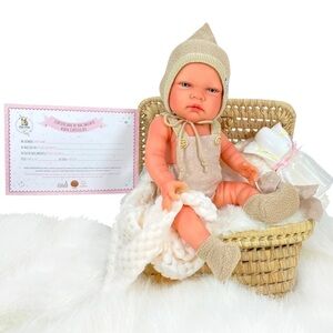 Nines D’onil Rubi Reborn Boy Vinyl Nines D’onil Doll / baby doll